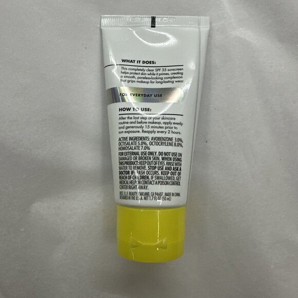 E.L.F. SKIN Suntouchable! Invisible Sunscreen SPF 35 - 1.69 fl oz New In Box NIB - Picture 3 of 7